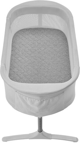 سرير أطفال Sealy Airy Dreams قابل للتنفس 2 في 1 وسرير بجانب السرير، سرير بجانب السرير للطفل، ارتفاع قابل للتعديل، مستقل أو نائم بجانب السرير، لوحة منسدلة لسهولة الوصول in Kuwait