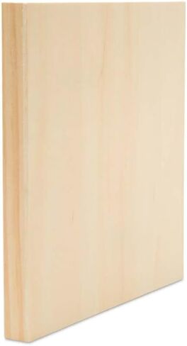 Square Wood Canvas 8 x 8 x 3/4-inch, Pack of 4 Unfinished Wood Frames, Blank Wood Signs for Crafts & Home Decor, by Woodpeckers in Saudi Arabia