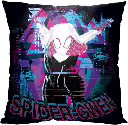 Northwest Spider-Man Pillow, 18" x 18", Glitchy Gwen in Kuwait