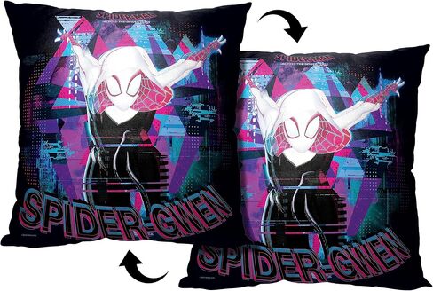 Northwest Spider-Man Pillow, 18" x 18", Glitchy Gwen in Kuwait