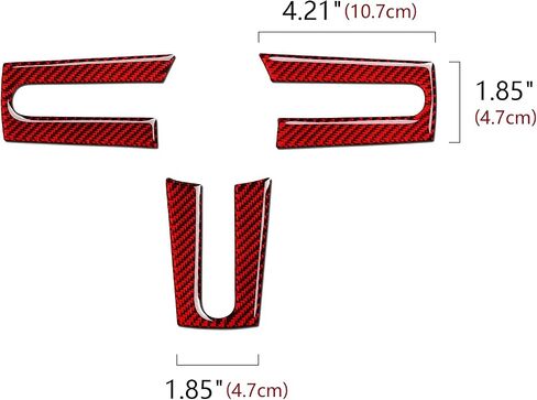 Car Center Air Outlet Vents Sticker Accessories Carbon Fiber for Ford Mustang 2005 2006 2007 2008 2009 in Saudi Arabia