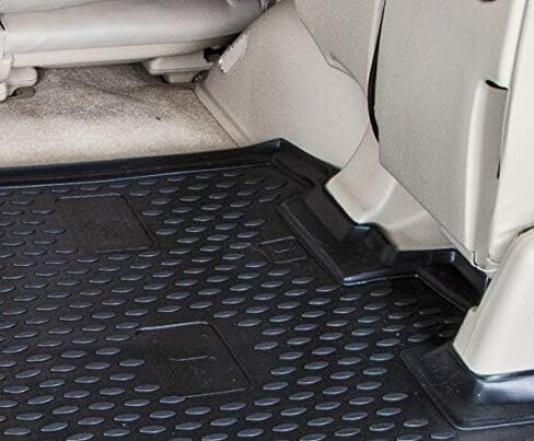 Fits 2019-2024 Nissan Altima Floor Mats Front & 2nd Row Seat Liner Set and Cargo Liner Trunk Set 3D Custom Fit All-Weather Full Set Liners (Black) in Saudi Arabia