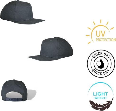 Flat Baseball Cap Men Women - Classic Style Adjustable Two-Tone in Saudi Arabia