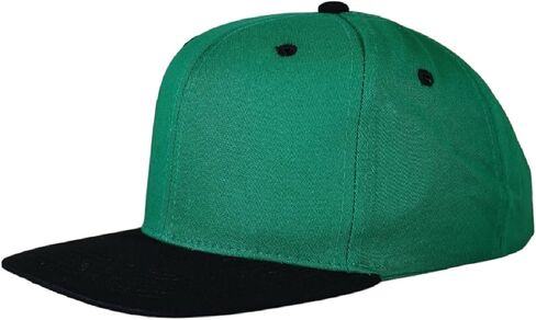 Flat Baseball Cap Men Women - Classic Style Adjustable Two-Tone in Saudi Arabia