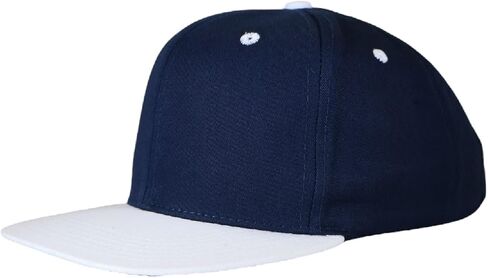 Flat Baseball Cap Men Women - Classic Style Adjustable Two-Tone in Saudi Arabia