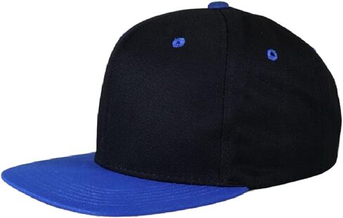 Flat Baseball Cap Men Women - Classic Style Adjustable Two-Tone in Saudi Arabia
