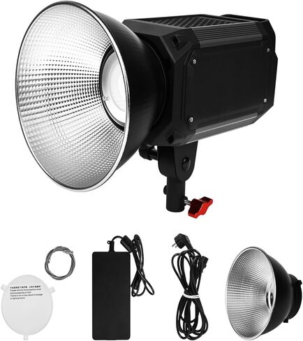 Came-TV Tioga 220W COB Led الفيديو الضوئي ضوء النهار 5600K مع عاكس 20551Lux@1m تأثيرات الإضاءة App التحكم Led الأضواء in Kuwait