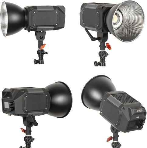 Came-TV Tioga 220W COB Led الفيديو الضوئي ضوء النهار 5600K مع عاكس 20551Lux@1m تأثيرات الإضاءة App التحكم Led الأضواء in Kuwait
