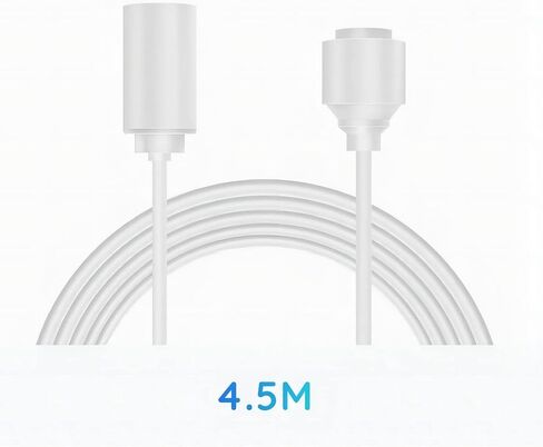 كابل تمديد اللوحة الشمسية Reolink بطول 4.5 متر، كابل تمديد Micro USB للألواح الشمسية Reolink (أسود) in Saudi Arabia