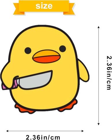 6 Pcs Little Yellow Duck Car Air Fresheners, Funny Hanging Car Air Fresheners Long Lasting Cute Car Mirror Scented Hanging Car Decoration Ornaments Gift Interior Accessories for Men Women in Saudi Arabia