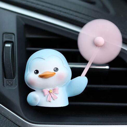 Car Air Fresheners,Cute Little Windmill Rotating Automotive Air Outlet Vent Fan,Cartoon Resin Car Perfume Diffuser,Effective Car Odor Eliminator,Funny Car Accessories Interior Ornament Creative Gifts in Saudi Arabia