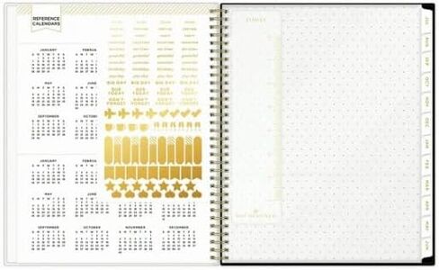 July 2024 - June 2025 Academic Weekly Monthly Planner Weekly Layouts and 6 in -1 Colorful Ballpoint Pen (Medium 5 x 8) in Saudi Arabia