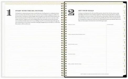 July 2024 - June 2025 Academic Weekly Monthly Planner Weekly Layouts and 6 in -1 Colorful Ballpoint Pen (Medium 5 x 8) in Saudi Arabia