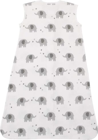 Blue and White Moons All-Over Printed 100% Cotton Wearable Blanket with "Little Dreamer" Embroidery in Saudi Arabia