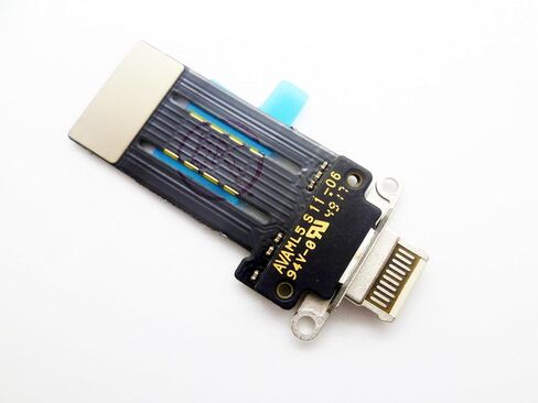 منفذ شحن USB شاحن قاعدة توصيل لوحة كابل مرن بديل لوحدة الكابل المتوافقة مع iPad Pro 12.9 الجيل الخامس (2021) / 12.9 الجيل السادس (2022) (رمادي) in Saudi Arabia
