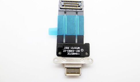 منفذ شحن USB شاحن قاعدة توصيل لوحة كابل مرن بديل لوحدة الكابل المتوافقة مع iPad Pro 12.9 الجيل الخامس (2021) / 12.9 الجيل السادس (2022) (رمادي) in Saudi Arabia