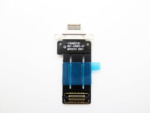 منفذ شحن USB شاحن قاعدة توصيل لوحة كابل مرن بديل لوحدة الكابل المتوافقة مع iPad Pro 12.9 الجيل الخامس (2021) / 12.9 الجيل السادس (2022) (رمادي) in Saudi Arabia