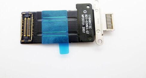 منفذ شحن USB شاحن قاعدة توصيل لوحة كابل مرن بديل لوحدة الكابل المتوافقة مع iPad Pro 12.9 الجيل الخامس (2021) / 12.9 الجيل السادس (2022) (رمادي) in Saudi Arabia