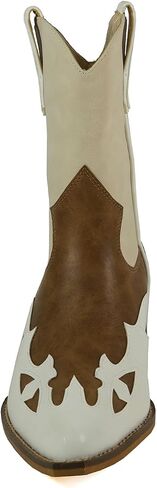 حذاء ARIDER GIRL SANYA للسيدات بطول 9 بوصات وكعب مكدس ومقدمة مدببة غربية in Saudi Arabia