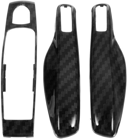 غطاء حماية ذكي لمفتاح السيارة من ألياف الكربون، مجموعة من 3 قطع حماية كاملة، متوافق مع بورش بوكستر كايمان 981 كاريرا 911 991 918 سبايدر ماكان كايين باناميرا in Kuwait