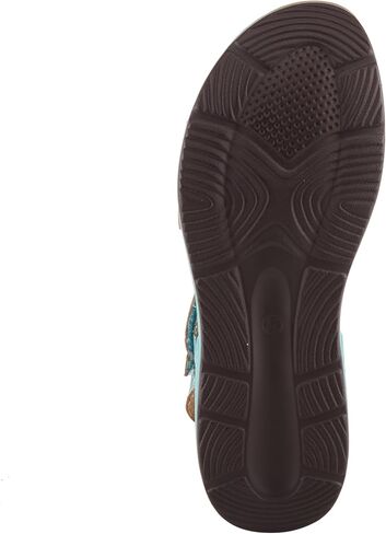 Spring Step L'Artiste Women's Anneka Hand-Painted Athleisure Sandals - Lightweight Floral Design with Adjustable Hook and Loop Closures in Saudi Arabia