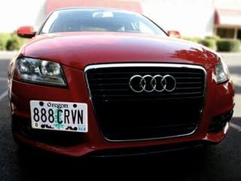 CravenSpeed Platypus License Plate Mount Compatible with Audi e-Tron 2019-2023 | No Drilling | Installs in Seconds | Made of Stainless Steel & Aluminum | Made in USA in Saudi Arabia