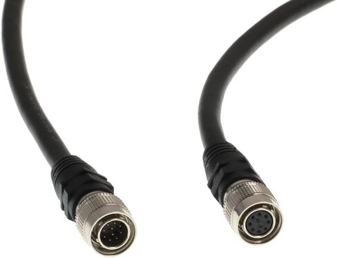 RCP OCP ROP Remote Control Cable 10 Pin Hirose Male to Female Cable for Panasonic 300/50 Studio Camera RC10 CCU MSU, Sony D50 D51 30cm in Saudi Arabia
