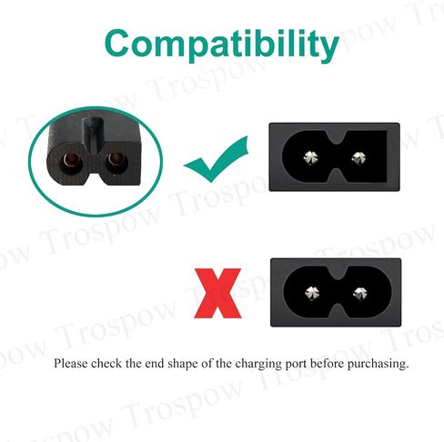 الشكل D 8.2ft 2 سلك الطاقة الشق ل Vizio Soundbar 2.1 sb362an-f6 SB3621n-E8M SB3621N-E8 SB3621n-E8B SB3821-C6 SB3621n-G8 شريط الصوت سلك الطاقة استبدال كابل التيار المتردد in Saudi Arabia