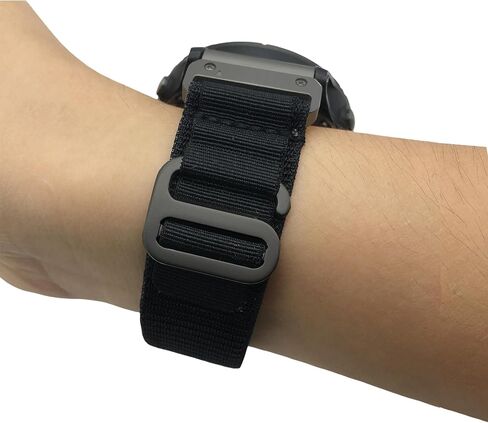 Premium Nylon Strap 22mm for Garmin Forerunner 945, Fenix 5, 6, 7 Smartwatch - Alpine Loop in Saudi Arabia