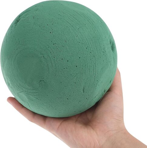 Healifty 2pcs Round Floral Foams Wet Foam Ball Table Centerpiece Floral Arrangement Accessory for Christmas Wedding Party Aisle Flowers Decoration in Saudi Arabia