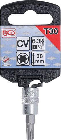 BGS 2594 | Bit Socket | 6.3 mm (1/4") Drive | T-Star (for Torx) T27 in Saudi Arabia