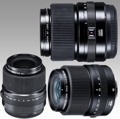 Ultimaxx Deluxe FUJIFILM GF 45mm f/2.8 R WR Lens Bundle - Includes: 6PC Gradual Color Filter Kit, 2.2X Telephoto Zoom Lens Attachment, Protective UV Filter, Lens Pouch, Lens Hood & More (18pc Bundle) in Saudi Arabia