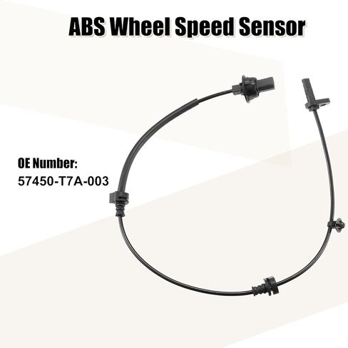 X AUTOHAUX 57450-T7A-003 ABS عجلة السرعة الاستشعار الجبهة اليمنى لهوندا HR-V 2015-2021 1.8L 1.5L لهوندا XR-V 2015-2021 1.8L 1.5L in Saudi Arabia