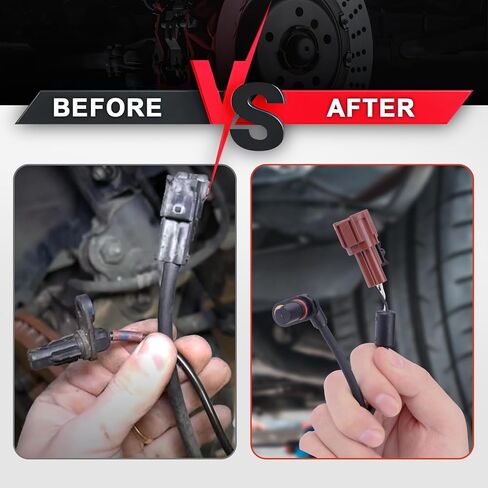 47900-7S025 مستشعر ABS خلفي يسار/يمين متوافق مع نيسان أرمادا (05-12) باثفايندر (2004) إنفينيتي QX56 (04-10)، مستشعر سرعة العجلة الاحترافي يستبدل OE# 479007S025، 5S10761،SU12214،ALS624 in Kuwait