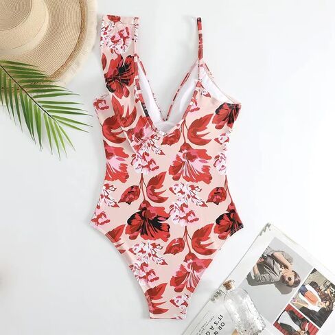 IBAKOM One Piece Swimsuit with Cover Ups Women Push Up Two Pieces Bathing Suit Sexy Bikini Set Wrap Skirt Swimwear Sarong in Saudi Arabia
