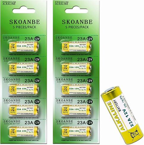 SKOANBE 20 حزمة 23A A23 L1028F 23AE 12 فولت MN21 لمروحة السقف عن بعد البطاريات القلوية in Kuwait