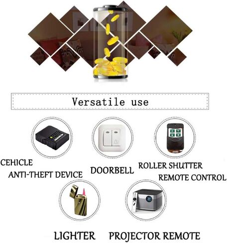 SKOANBE 20 حزمة 23A A23 L1028F 23AE 12 فولت MN21 لمروحة السقف عن بعد البطاريات القلوية in Kuwait