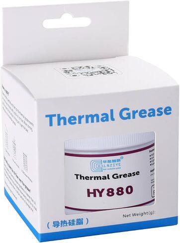 HY700-100g CPU Thermal Heatsink Grease Paste Compound Thermal Conductivity: >3.14W/m-k Carbon Based High Performance for CPU PC GPU PS5-100 Grams in Saudi Arabia
