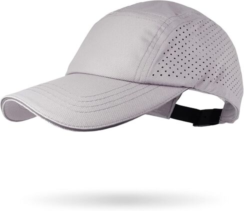 Men Women Quick Drying Baseball Cap Sun Hats Mesh Lightweight Adjustable Dad Hat for Outdoor Sports (20.5"-23.5") in Saudi Arabia