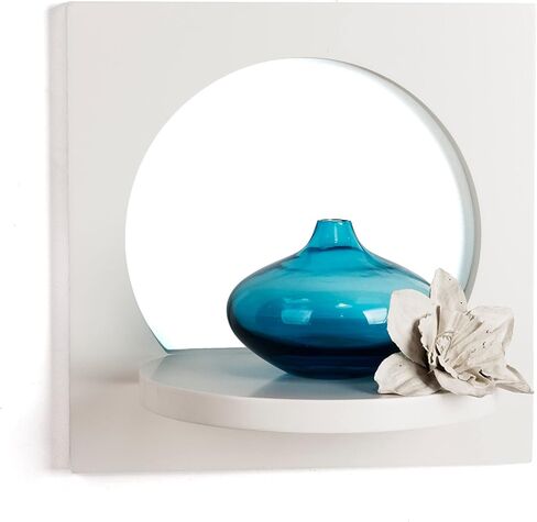 Danya B. مجموعة من 2 رفوف صورة ظلية - أبيض in Kuwait