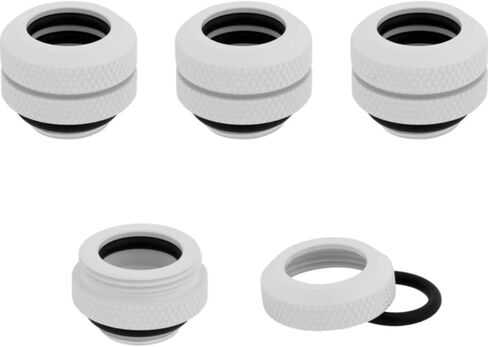 Corsair Hydro X Series 90° Rotary Adapter Twin Pack, Black, Model Number: CX-9055009-WW in Saudi Arabia