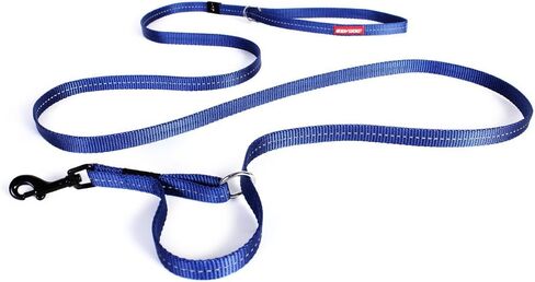 EzyDog Vario 4 Multi-Function Adjustable Dog Leash and Slip Lead - Converts to 6 Foot or 3 Foot - Perfect for Training and Reflective for Nighttime Safety - for Large and Medium Dogs (Black) in Saudi Arabia