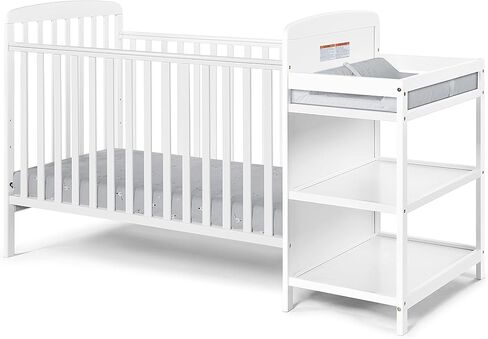 Suite Bebe Ramsey 3 in 1 Convertible Crib and Changer in an Espresso Finish in Saudi Arabia