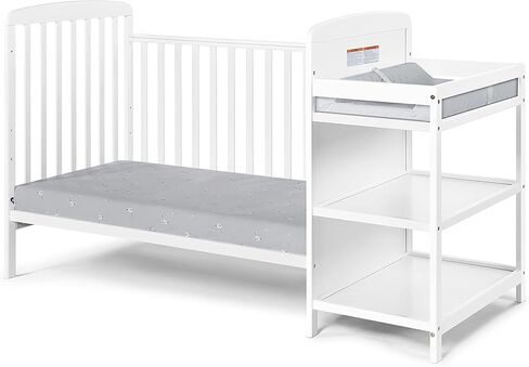 Suite Bebe Ramsey 3 in 1 Convertible Crib and Changer in an Espresso Finish in Saudi Arabia