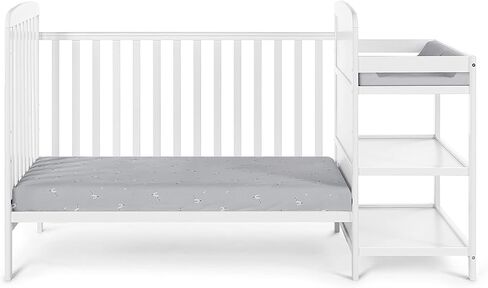 Suite Bebe Ramsey 3 in 1 Convertible Crib and Changer in an Espresso Finish in Saudi Arabia