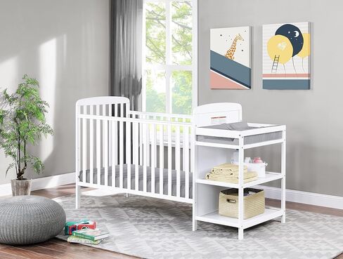 Suite Bebe Ramsey 3 in 1 Convertible Crib and Changer in an Espresso Finish in Saudi Arabia