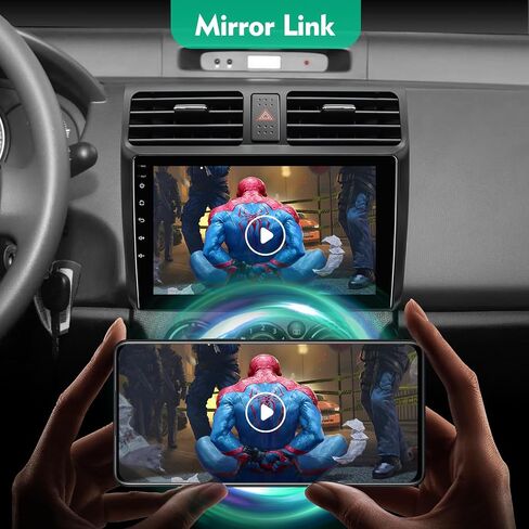 9-Inch IPS Touchscreen Android 12 Car Stereo for Dodge RAM 1500/2500/3500 2013-2018 with Wireless CarPlay & Android Auto 2+32GB Car Radio, Support GPS, WiFi, Bluetooth, FM, Backup Camera, (Auto AC) in Saudi Arabia