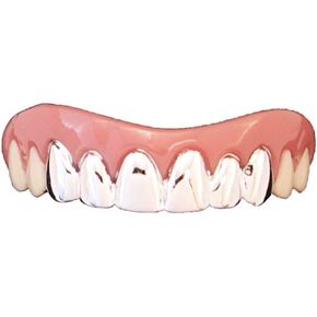 Billy-Bob Insane Platinum Teeth, Pairs Great with Any Joker Outfit!