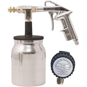 Chemicar Undercoating Spray Gun with Air Regulator