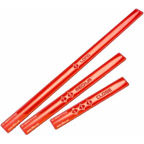 LITKO Multi Range Gauge Set | Long | Close | Medium | Compatible with Star Wars: Armada | 3 Pack (Fluorescent Blue)